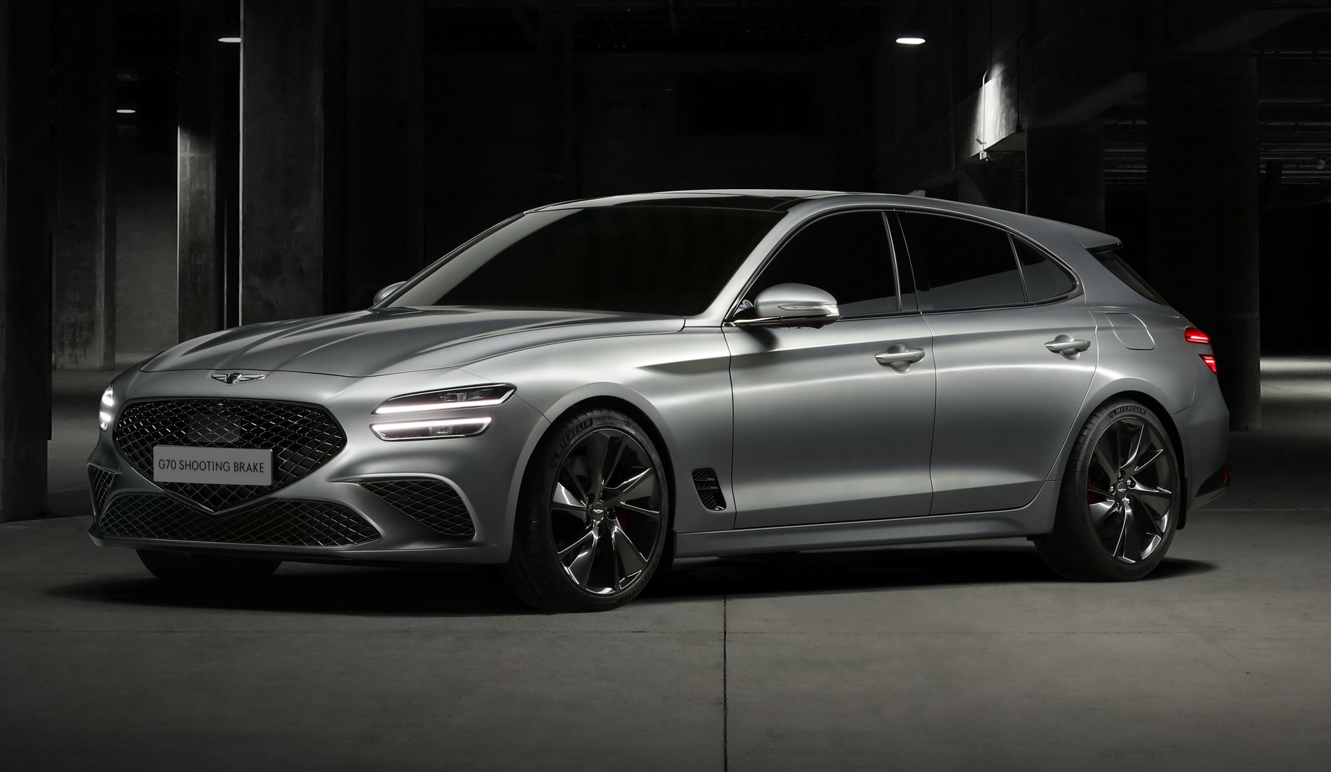 New Genesis G70 Shooting Brake Is Brand s First Ever Wagon And It s Made For Europe Carscoops