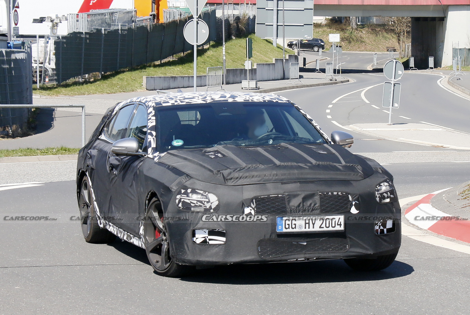 2022 Genesis G70 Shooting Brake Spied Testing At The Nurburgring