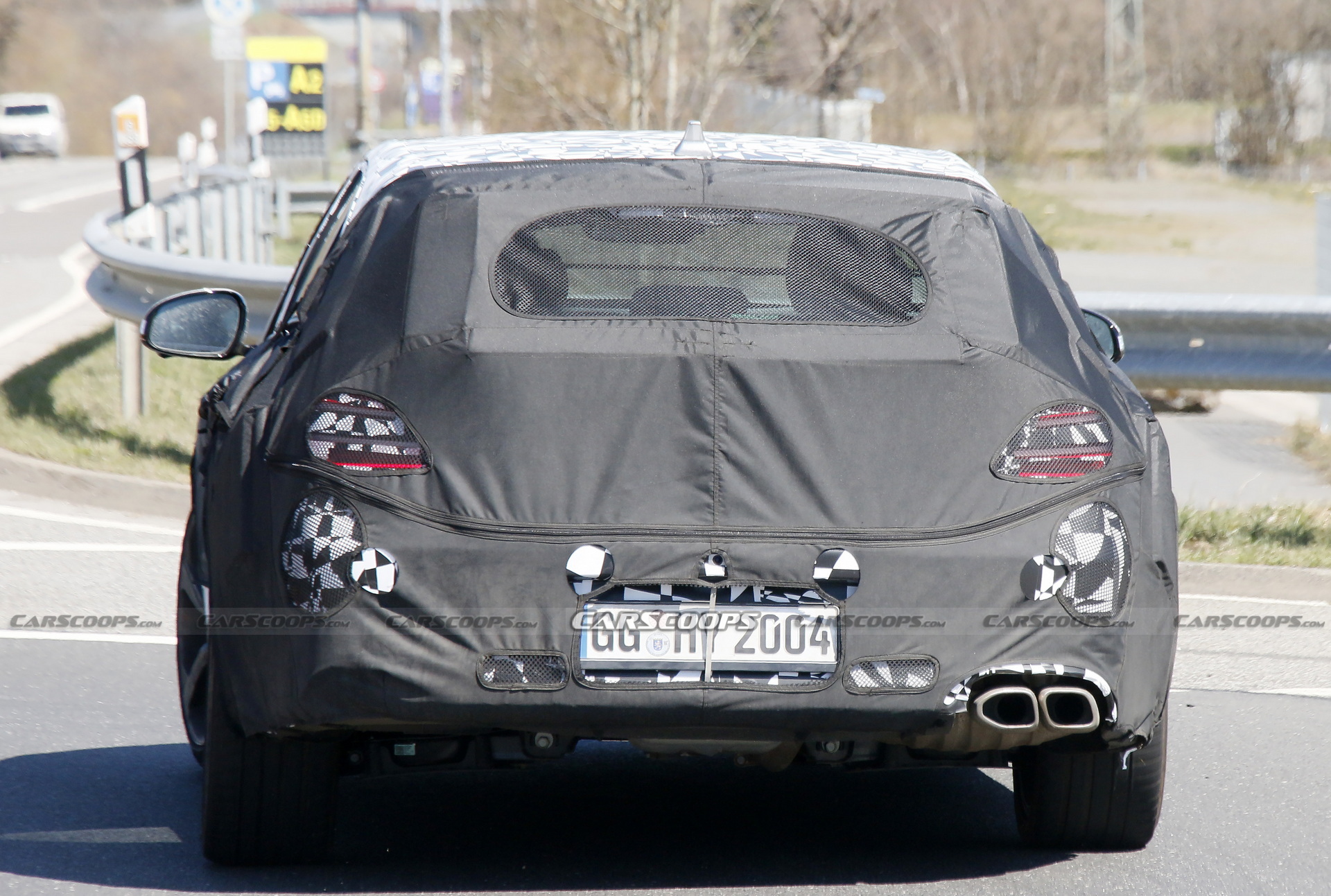 2022 Genesis G70 Shooting Brake Spied Testing At The Nurburgring