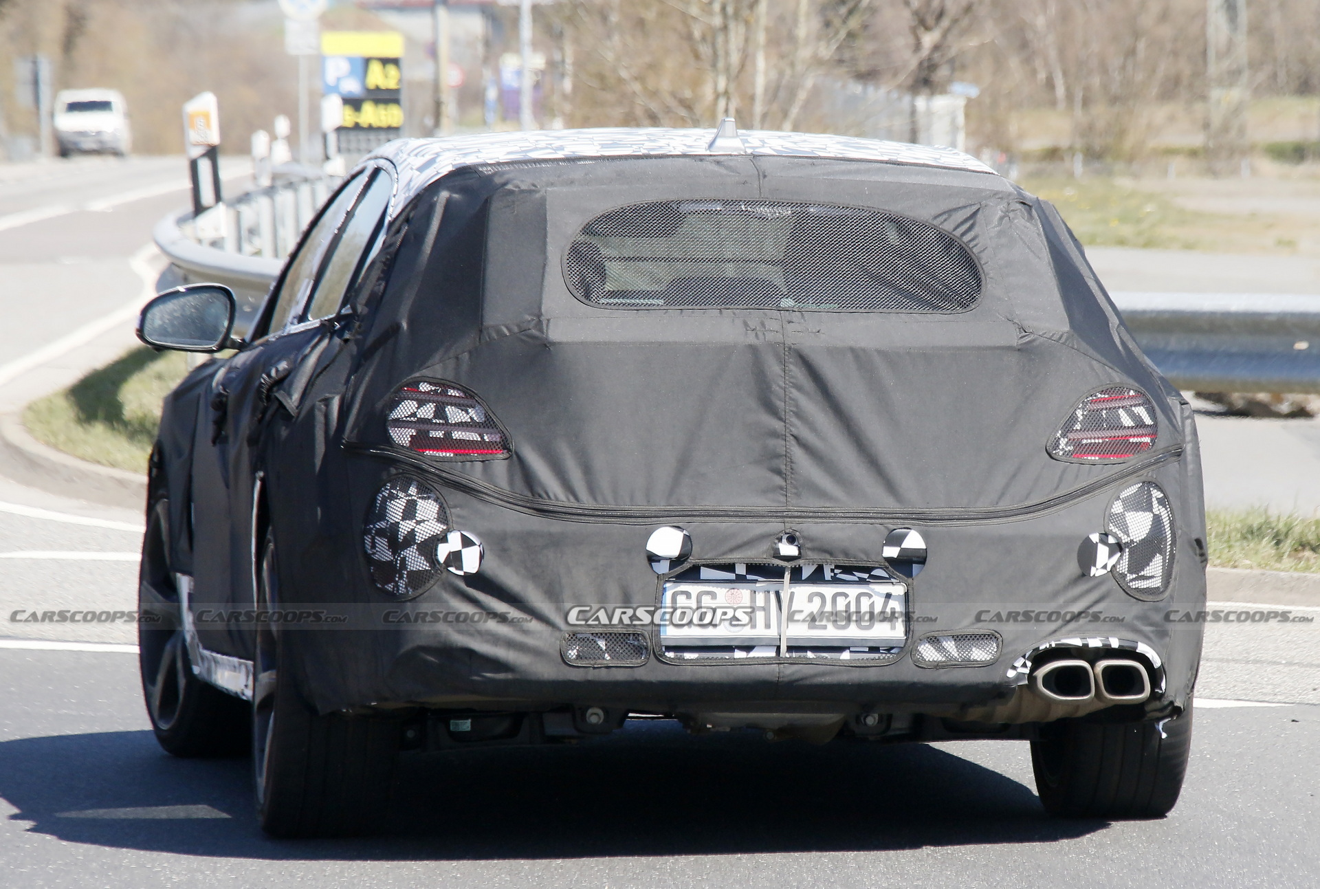 2022 Genesis G70 Shooting Brake Spied Testing At The Nurburgring