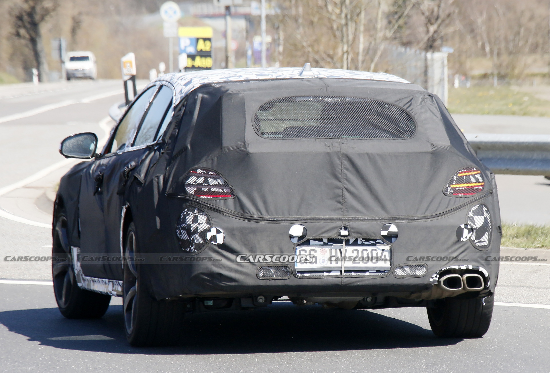 2022 Genesis G70 Shooting Brake Spied Testing At The Nurburgring