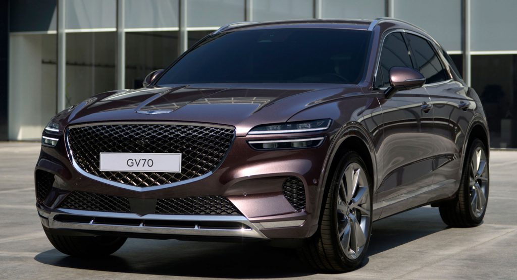 2022 Genesis GV70 Starts At $41,000 But The V6 Will Set You Back $52,600