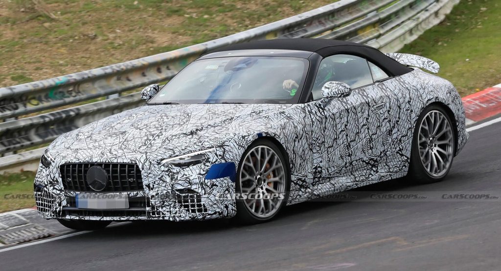  2022 Mercedes-AMG SL Takes Its White Collar Skills To The Track
