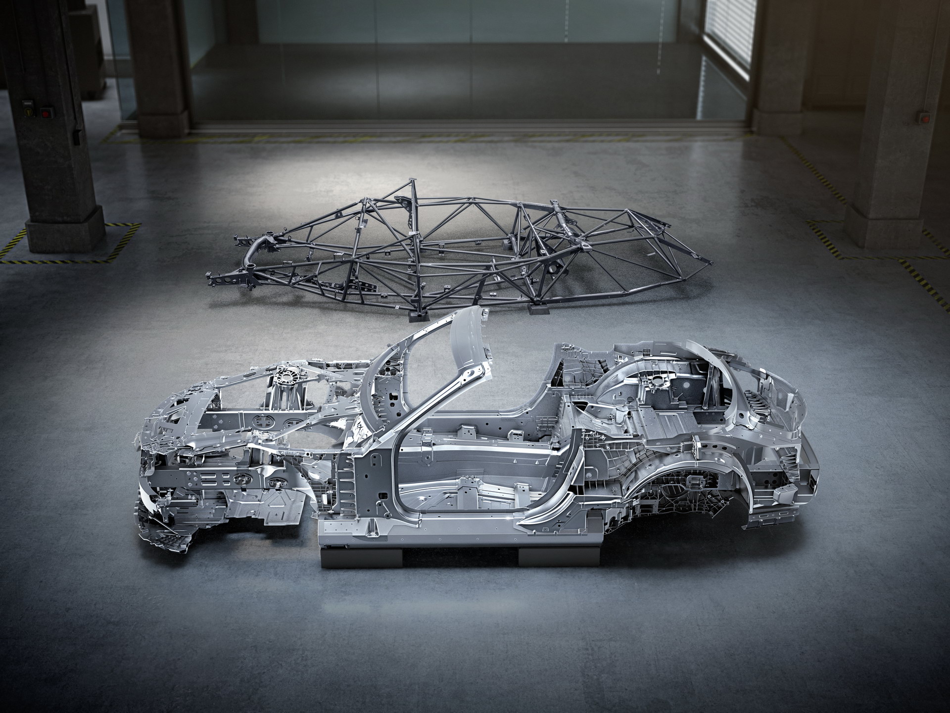 2022 Mercedes-AMG SL Reveals All-New Composite Aluminum Bodyshell