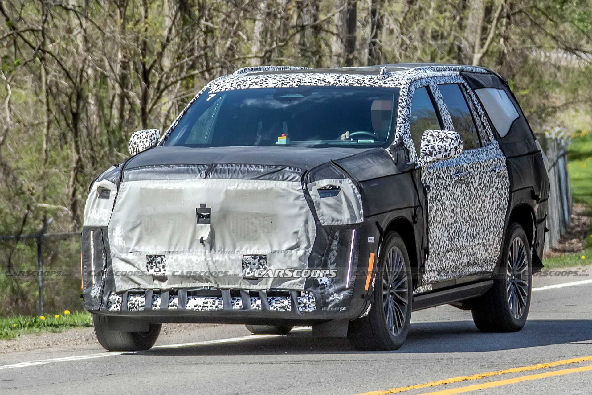Is Cadillac Testing A Blackwing-Powered 2022 Escalade V?