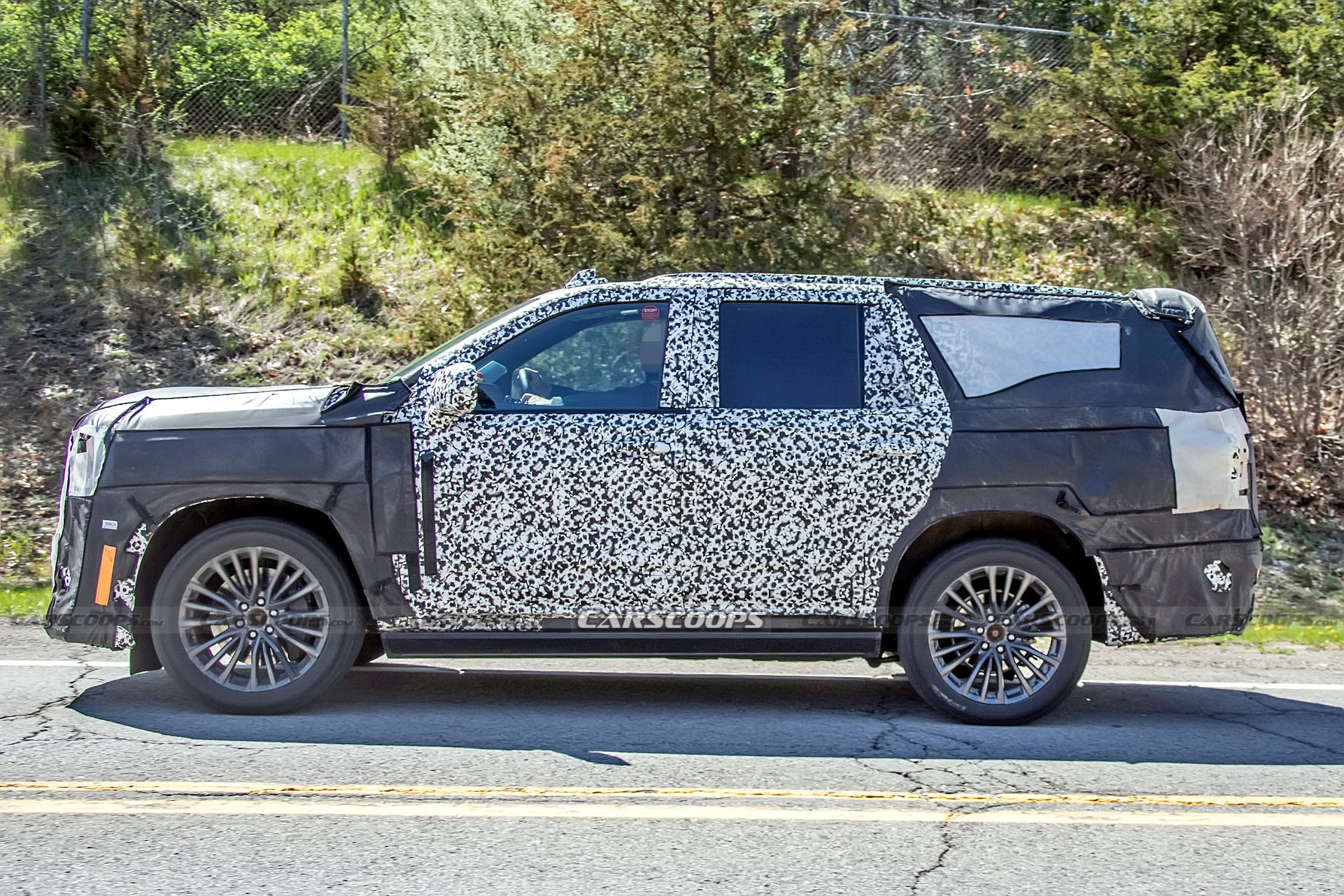 Is Cadillac Testing A Blackwing-Powered 2022 Escalade V?