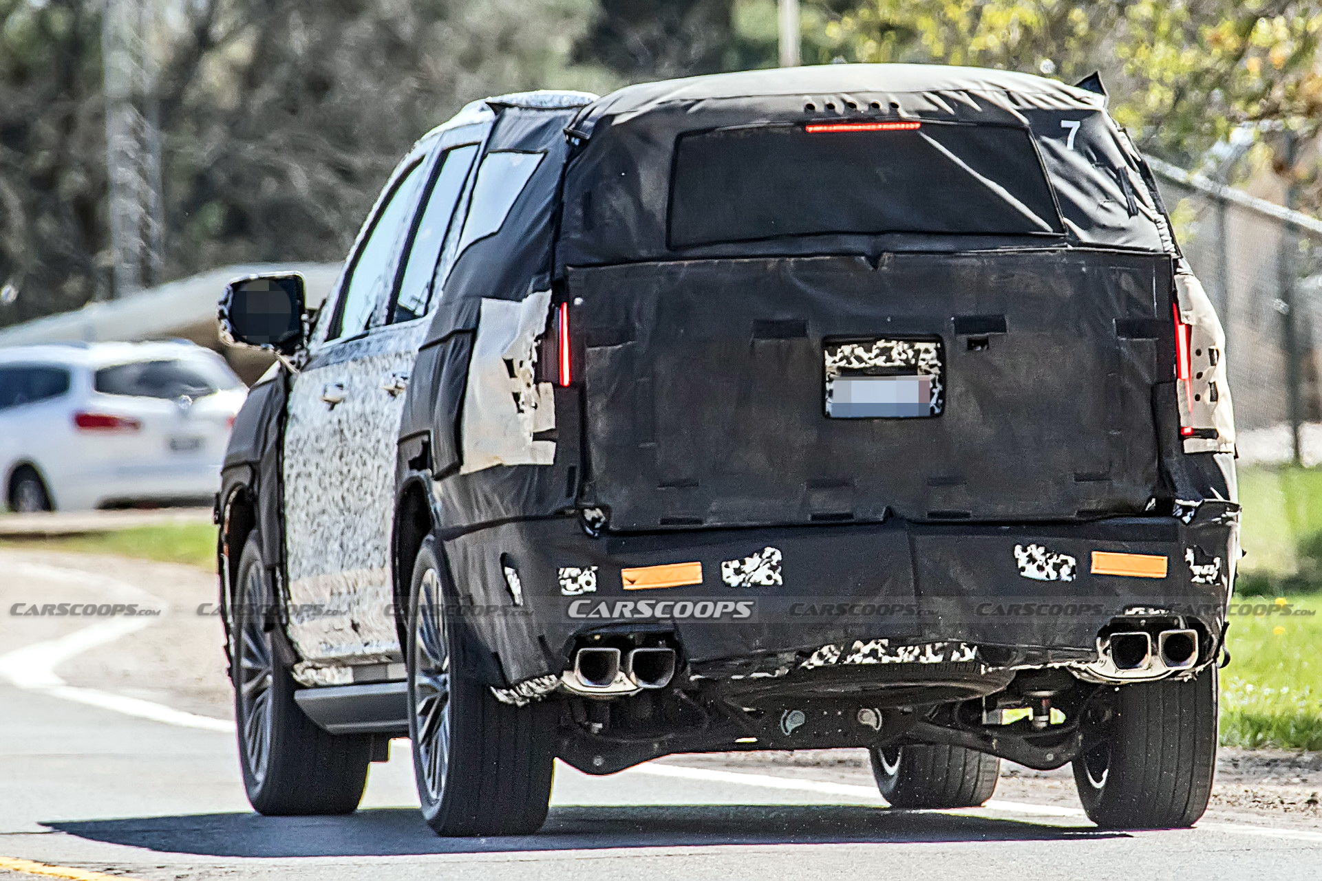 Is Cadillac Testing A Blackwing-Powered 2022 Escalade V?