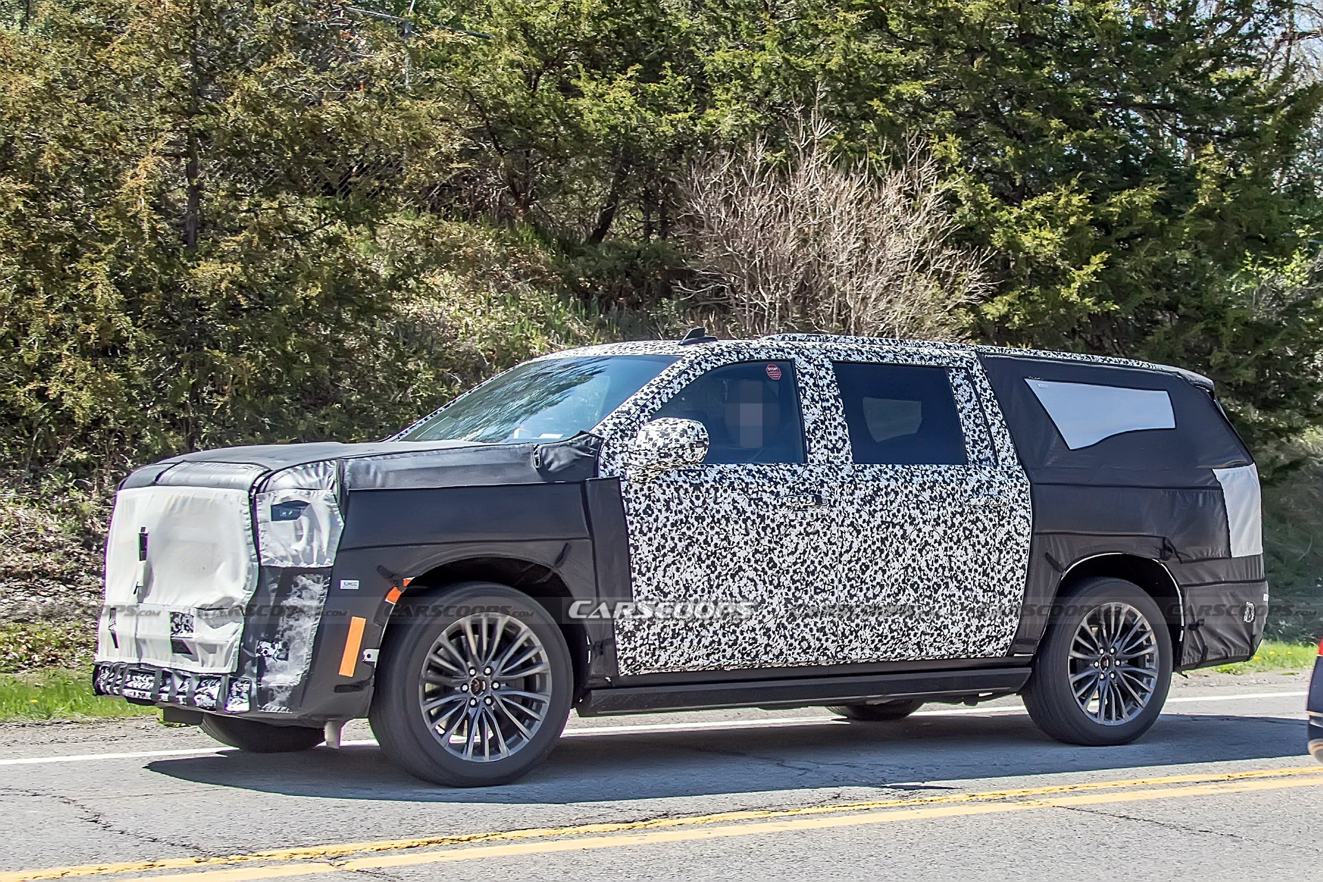 Is Cadillac Testing A Blackwing-Powered 2022 Escalade V?