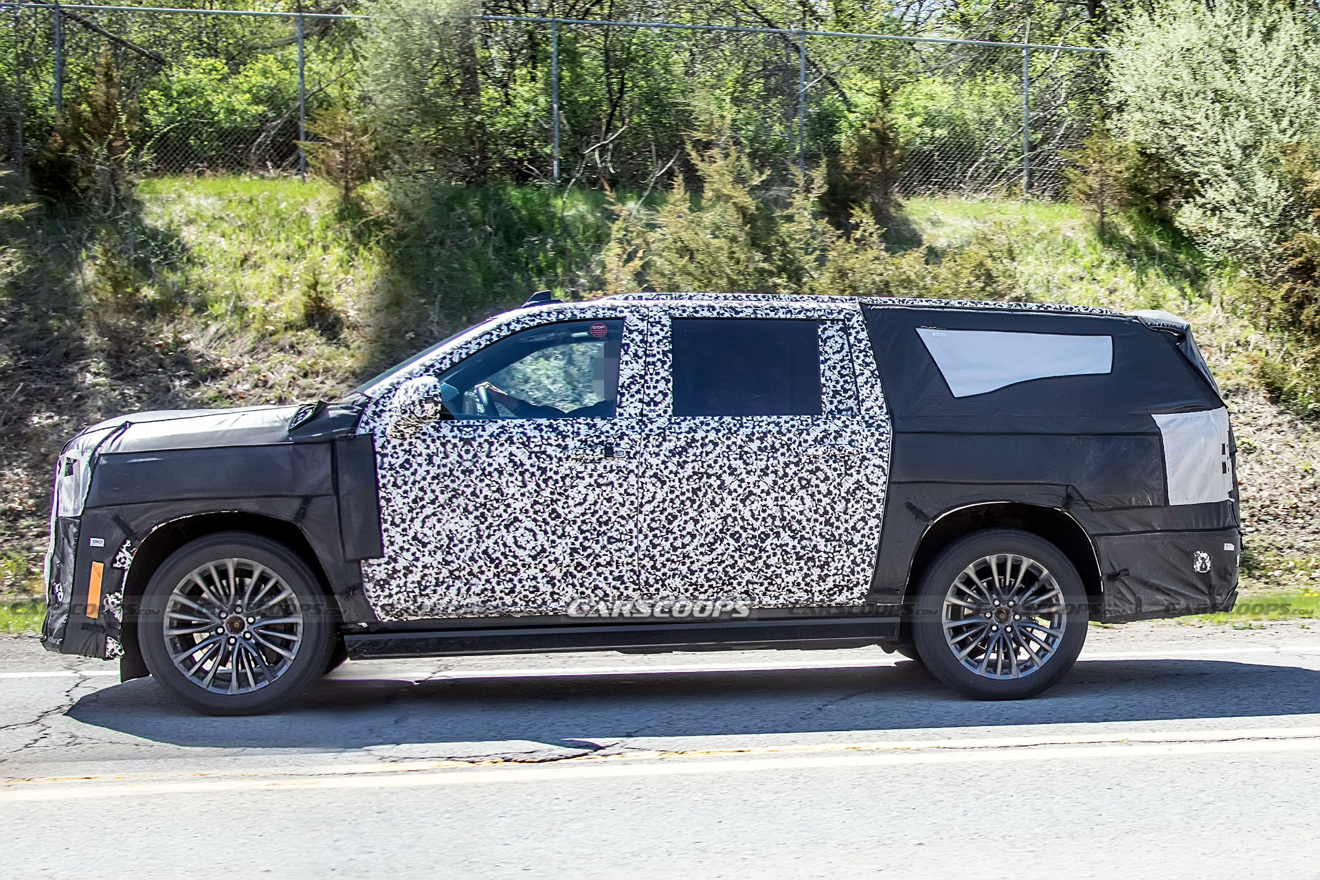 Is Cadillac Testing A Blackwing-Powered 2022 Escalade V?