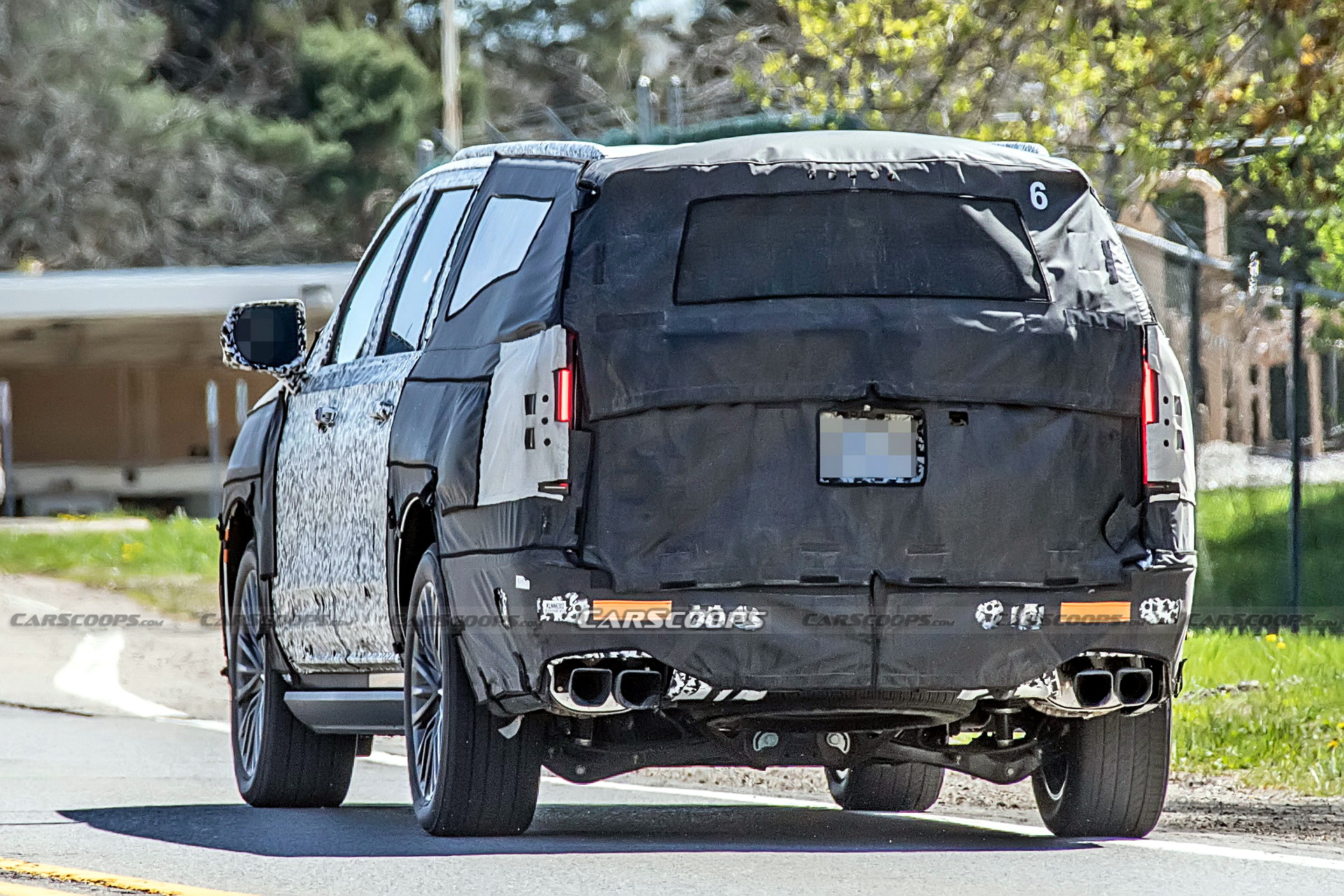 Is Cadillac Testing A Blackwing-Powered 2022 Escalade V?