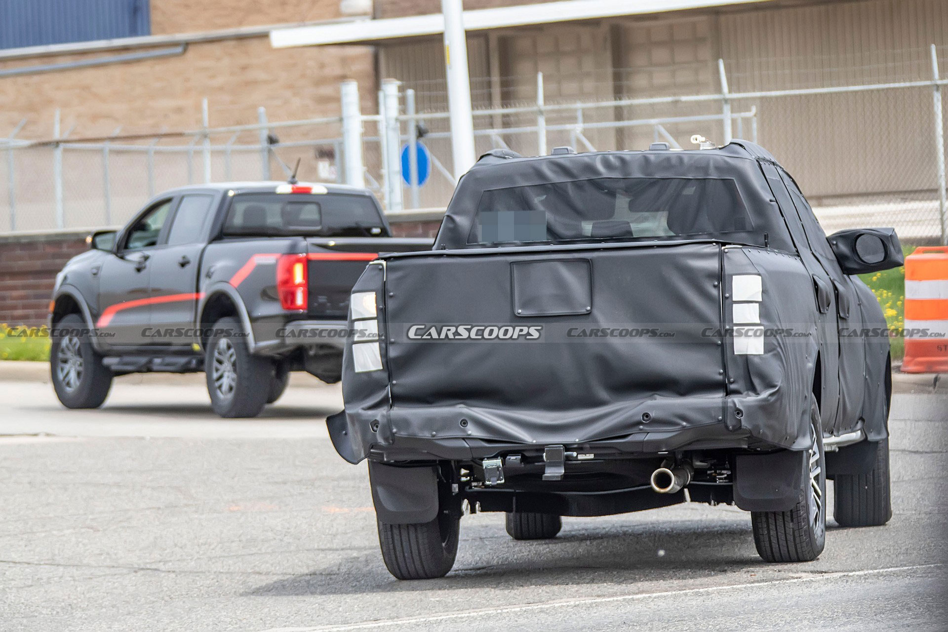 2023 Ford Ranger Spied Alongside The Current Model