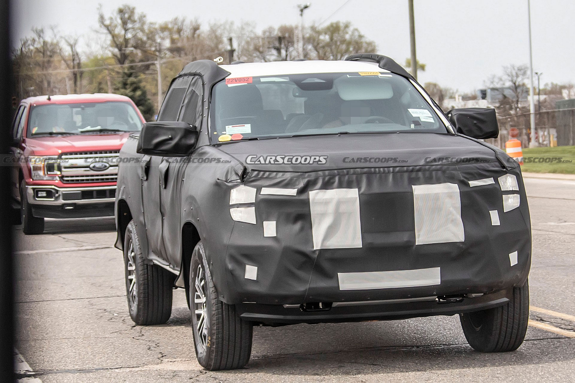 2023 Ford Ranger Spied Alongside The Current Model