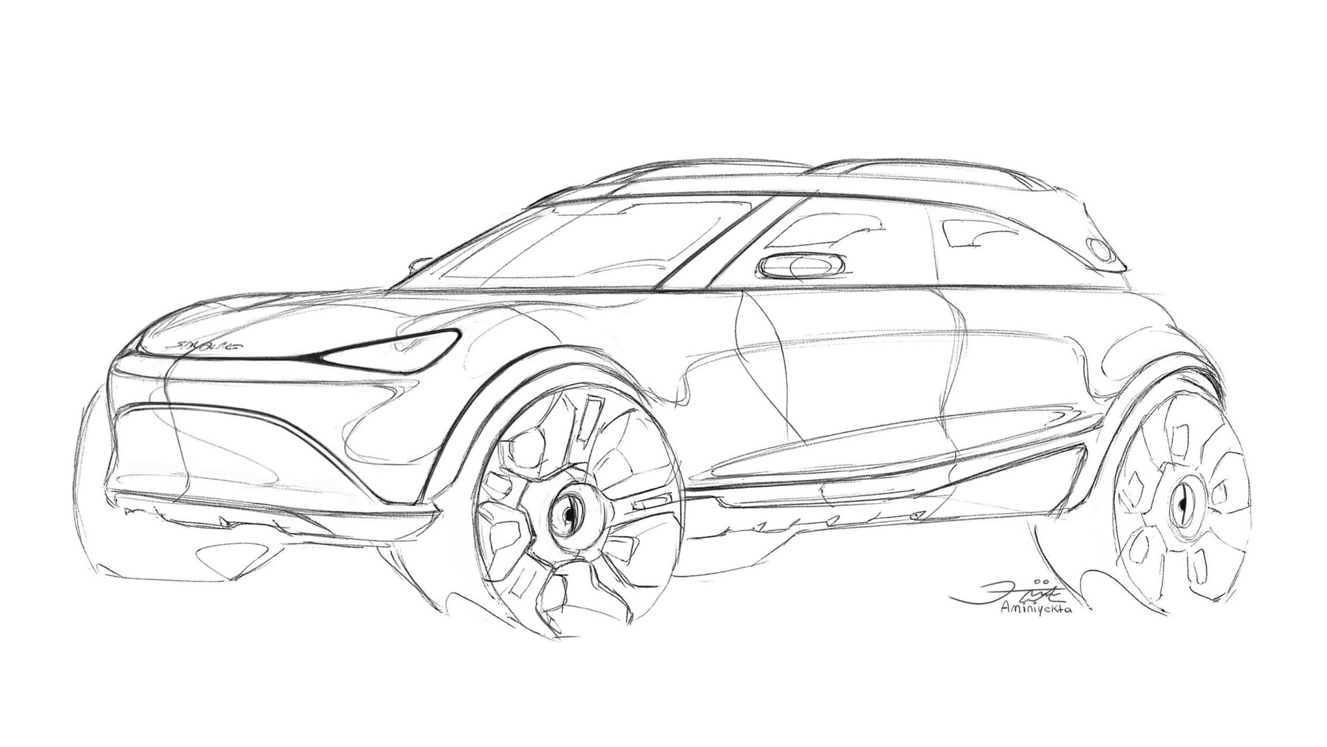 Smart Teases Electric Crossover Concept For Munich