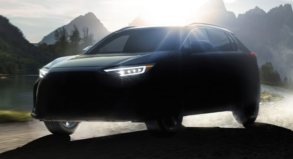  2022 Subaru Solterra Teased As New Electric SUV Co-Developed With Toyota