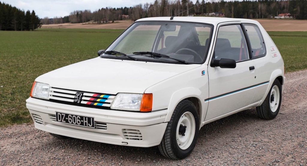  The Peugeot 205 Rallye Was A Pocket-Sized Homologation Special