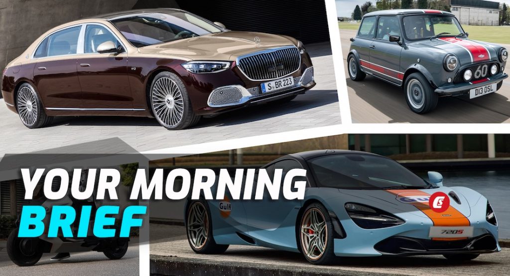  V12 Mercedes-Maybach S680, Glickenhaus 004S Crashed On Camera, McLaren 720S Gets Gulf Livery: Your Morning Brief