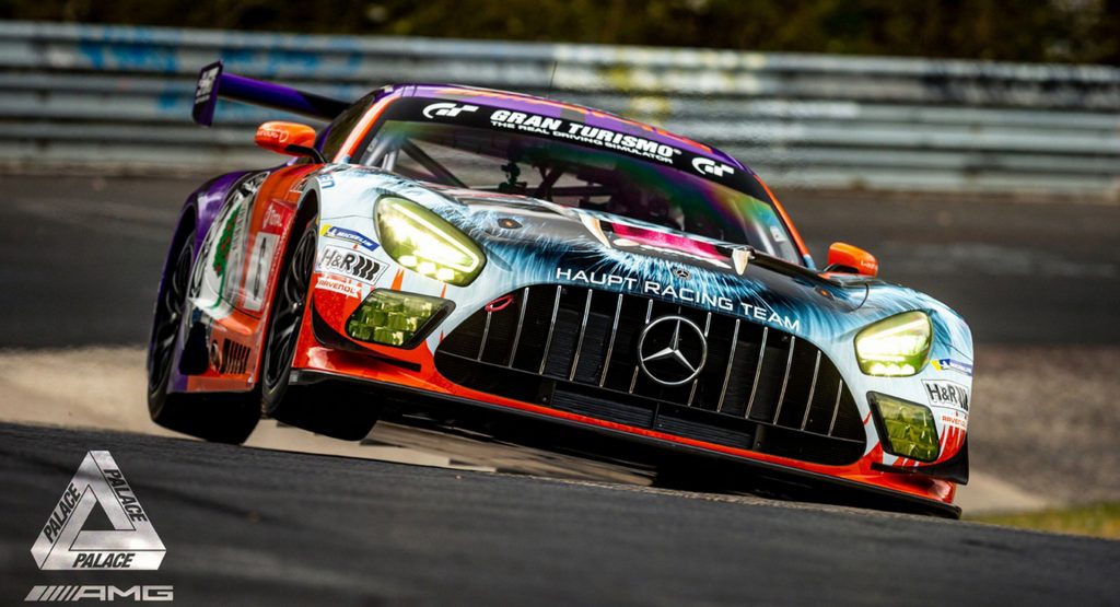 Mercedes-AMG And Palace Skateboards Collaborate On A Very Colorful GT3 Race Car