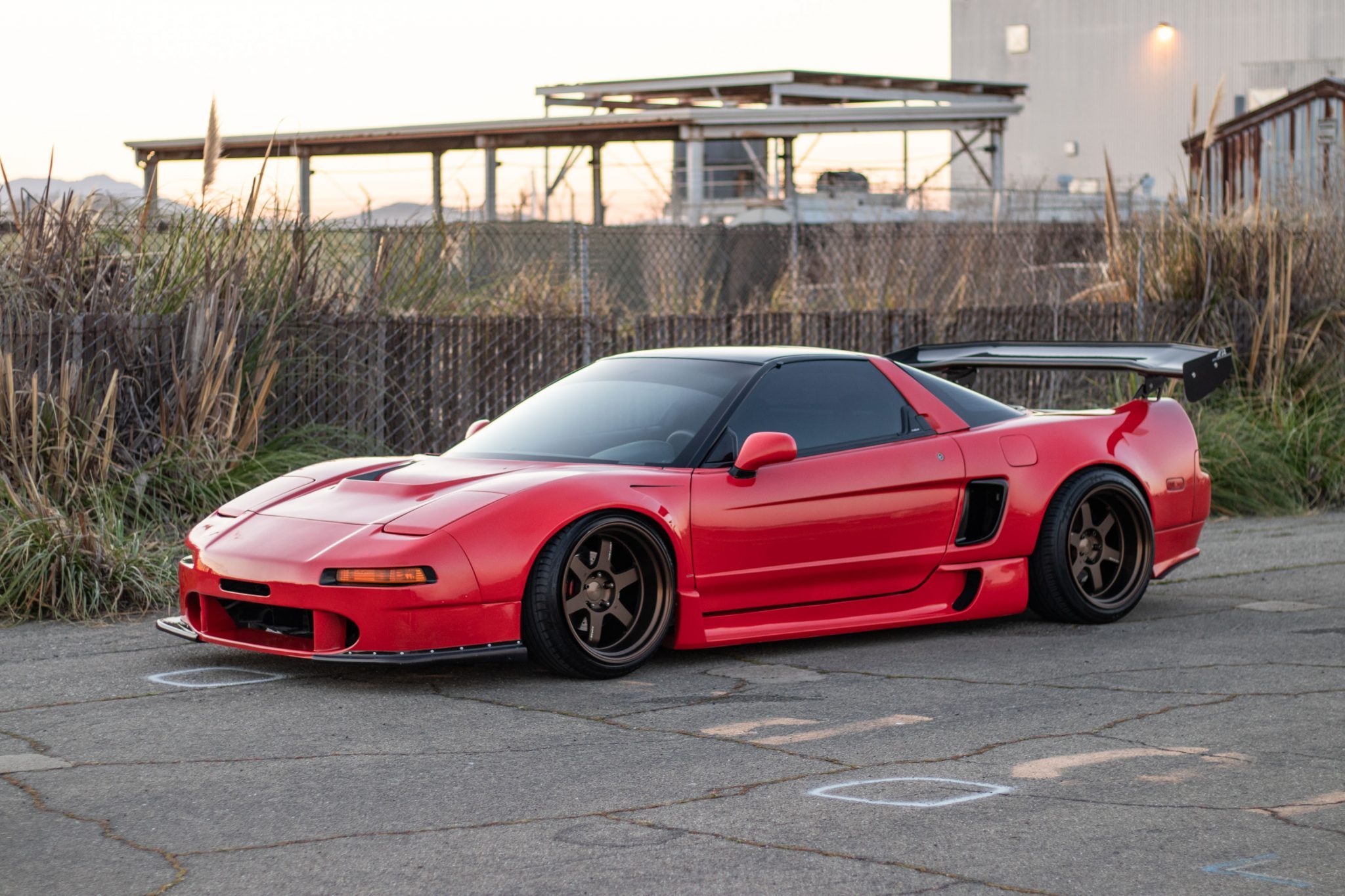 1991 Widebody Acura NSX Has An Air Of Japanese Super GT Racer About It