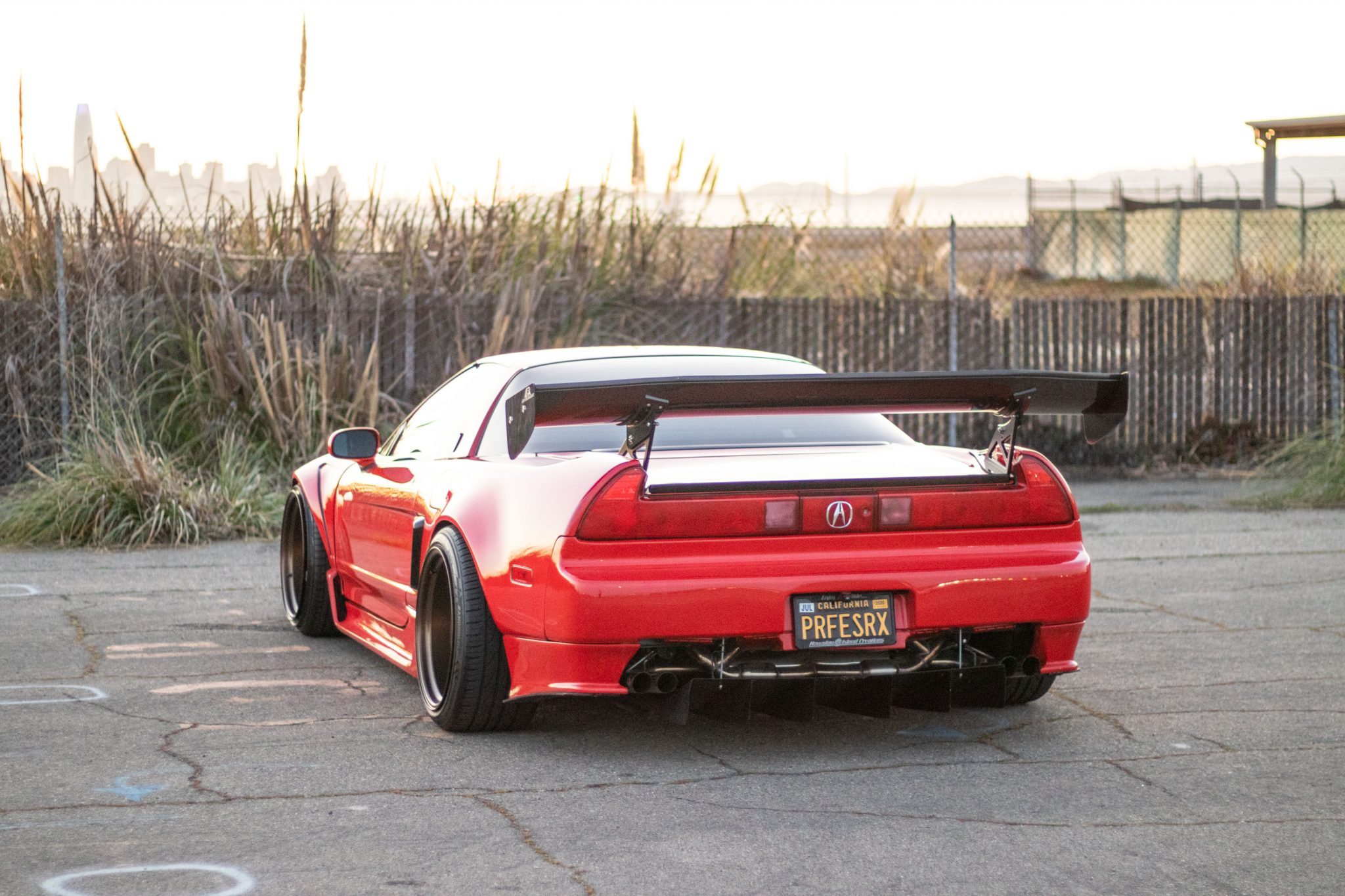1991 Widebody Acura NSX Has An Air Of Japanese Super GT Racer About It
