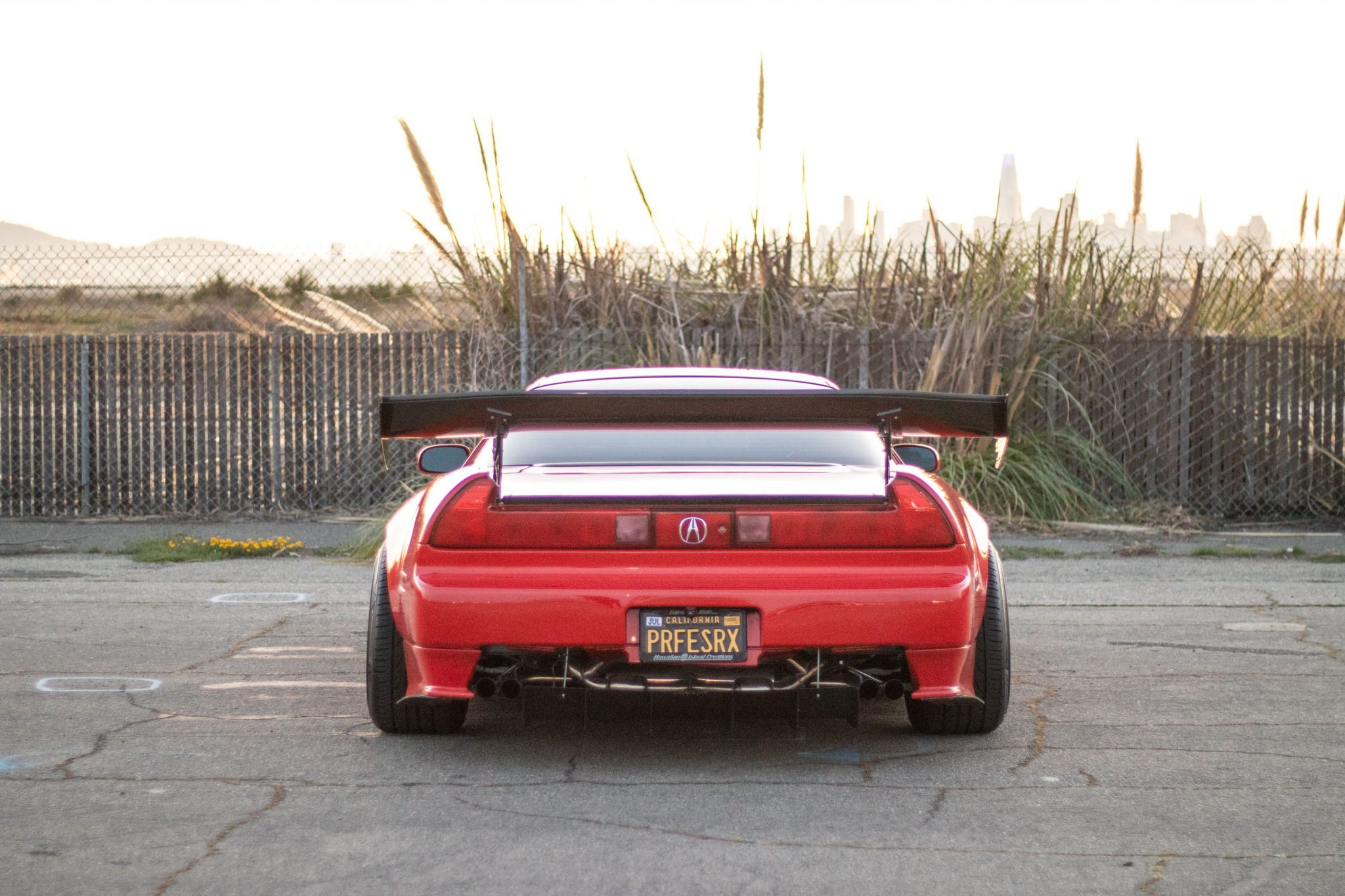 1991 Widebody Acura NSX Has An Air Of Japanese Super GT Racer About It