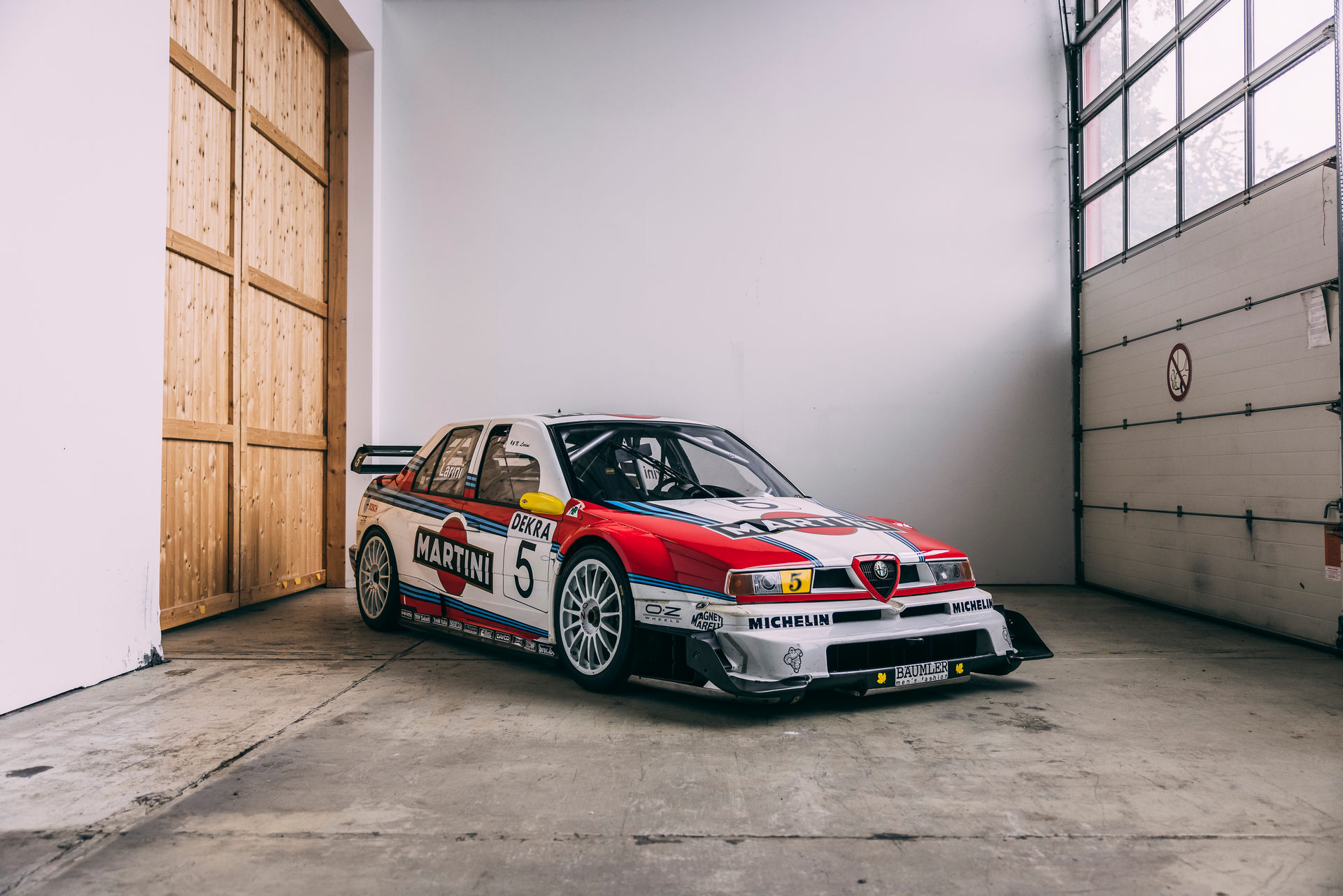 At Nearly $1M, Will This Alfa Romeo 155 V6 Ti Racer Make You Say Mamma Mia?