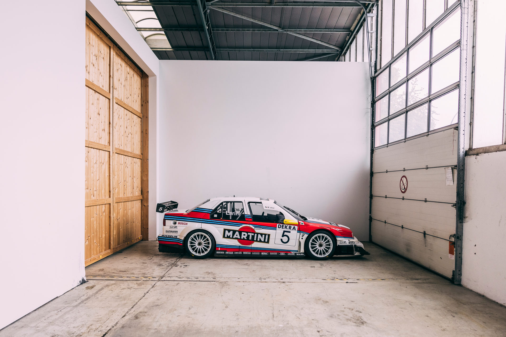 At Nearly $1M, Will This Alfa Romeo 155 V6 Ti Racer Make You Say Mamma Mia?