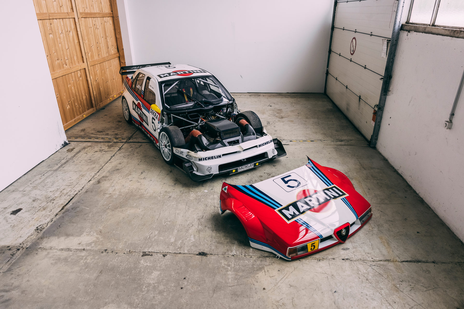 At Nearly $1M, Will This Alfa Romeo 155 V6 Ti Racer Make You Say Mamma Mia?