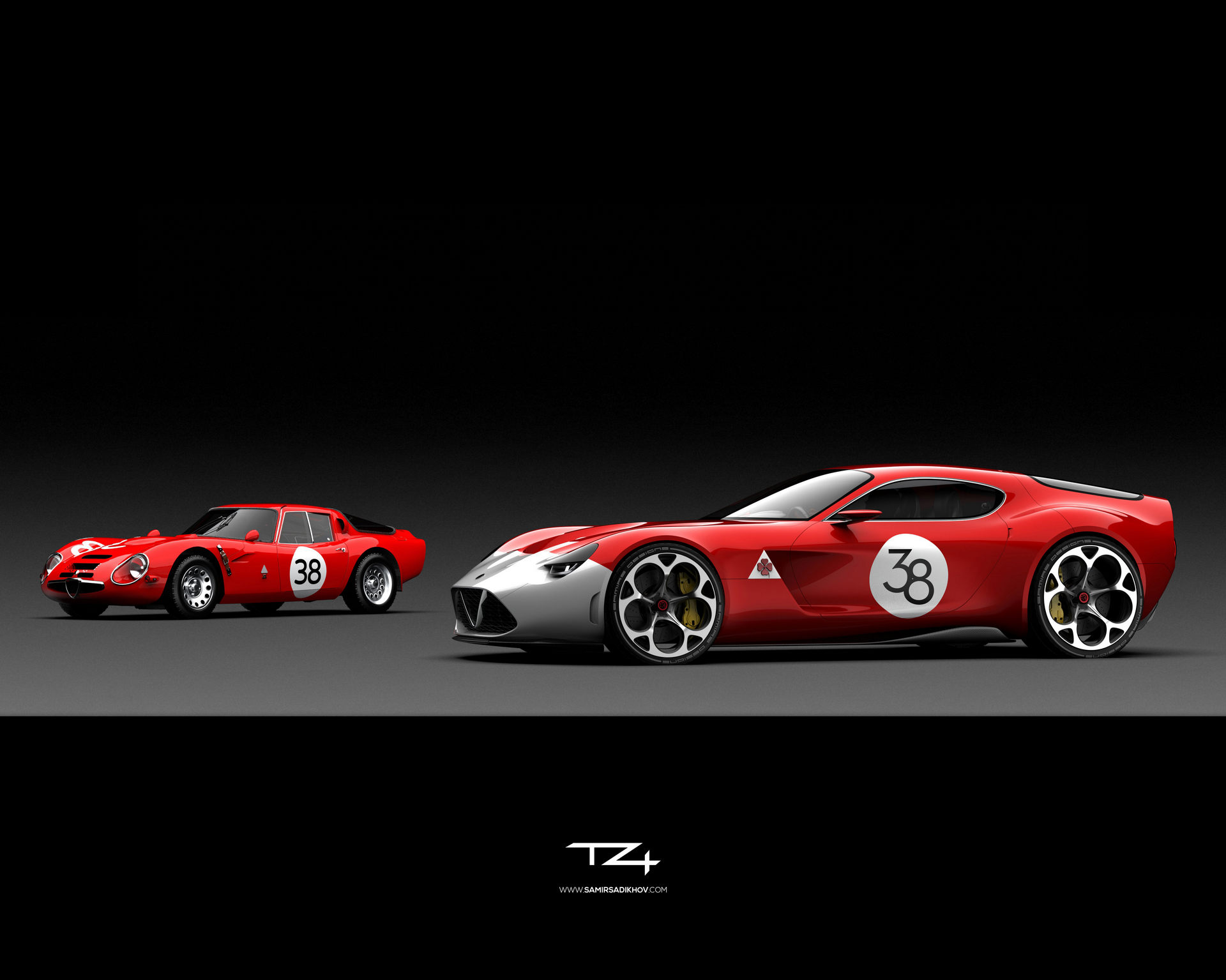 This Unofficial Alfa Romeo TZ4 Render Is Exactly What The Italian Brand Needs