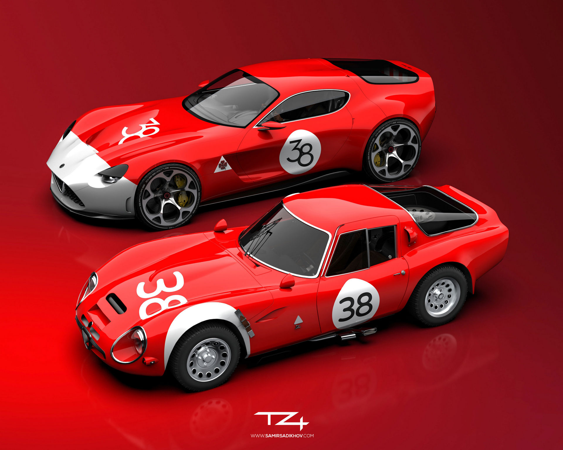 This Unofficial Alfa Romeo TZ4 Render Is Exactly What The Italian Brand Needs