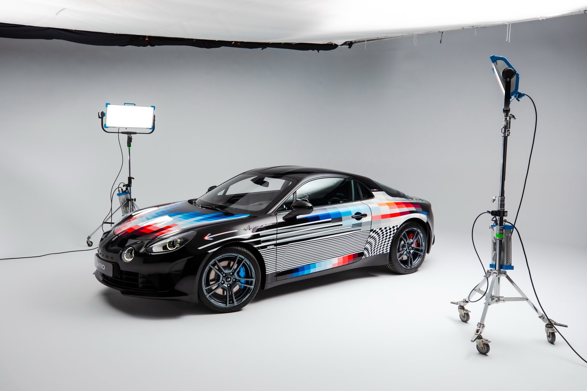 Alpine Reveals Special A110 By Felipe Pantone Art Car, Only Three Will Go On Sale