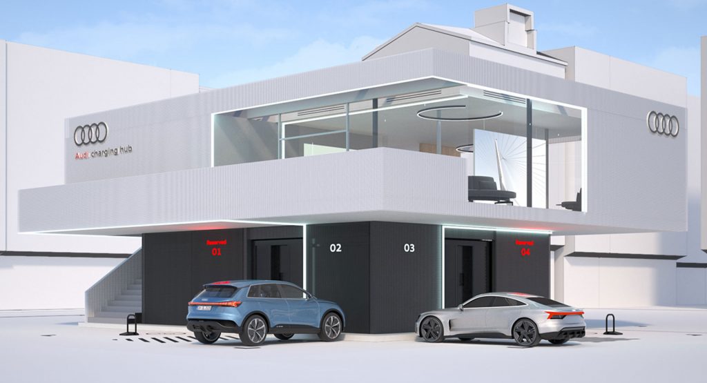  Audi’s Charging Hub Could Be The ‘Gas’ Station Of The Future