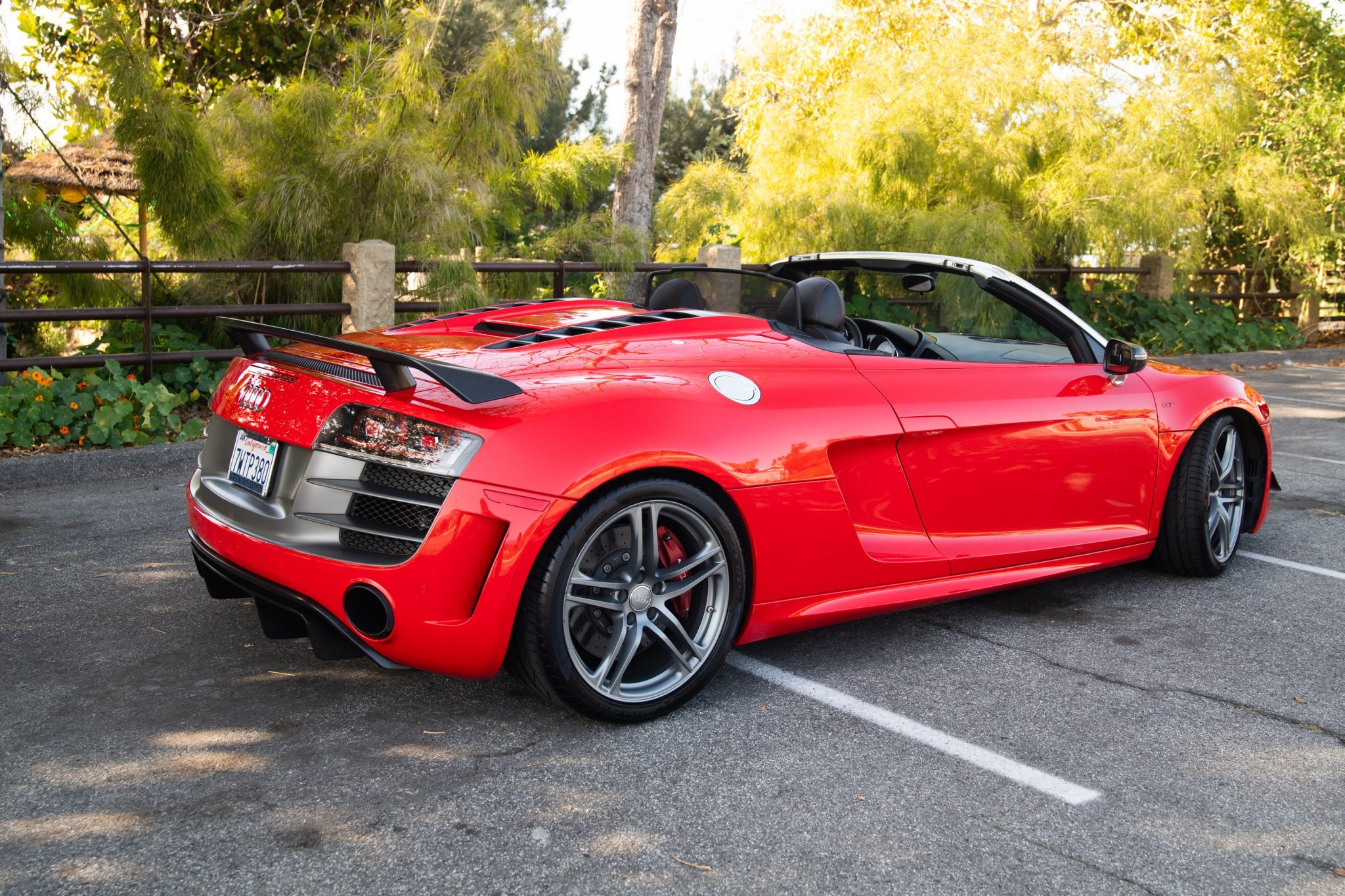 This Audi R8 GT Spyder Was Once Owned By Indy Car Champion Bobby Rahal