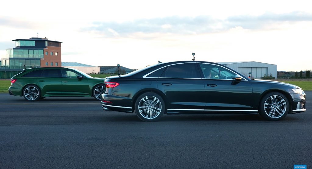  Can Audi’s S8 Sporty Luxo-Barge Go Toe-To-Toe With The RS6 Performance Estate?