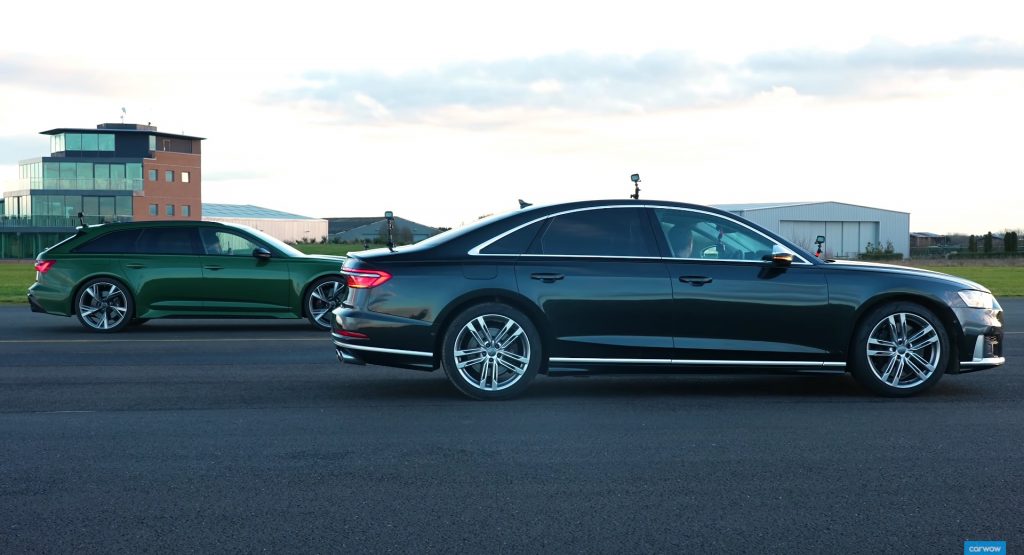 Can Audi’s S8 Sporty Luxo-Barge Go Toe-To-Toe With The RS6 Performance Estate?
