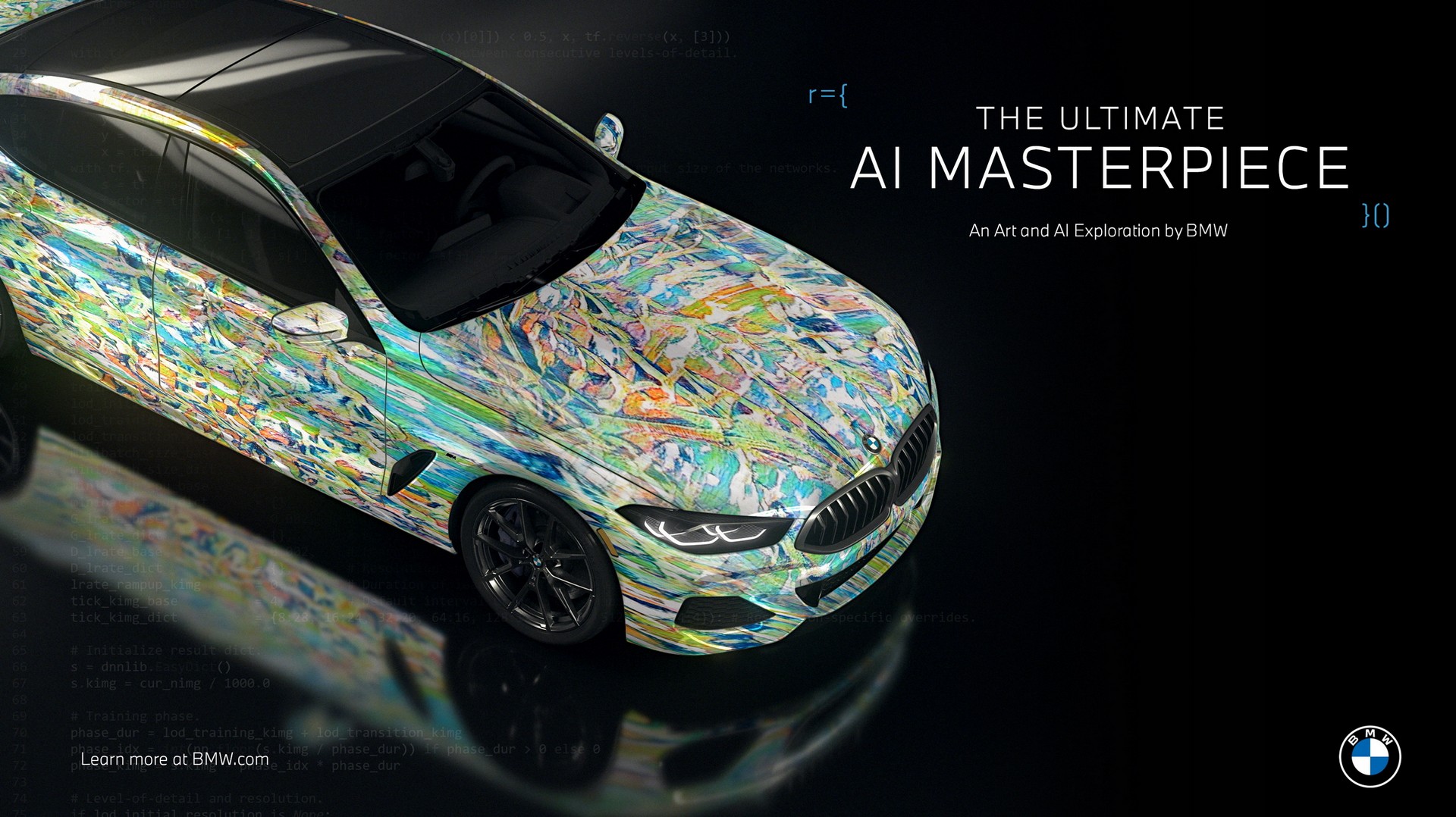 BMW’s Latest Art Cars Were Created With Artificial Intelligence