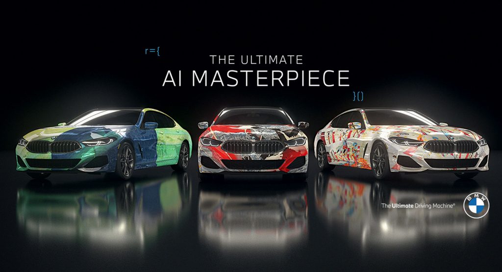  BMW’s Latest Art Cars Were Created With Artificial Intelligence