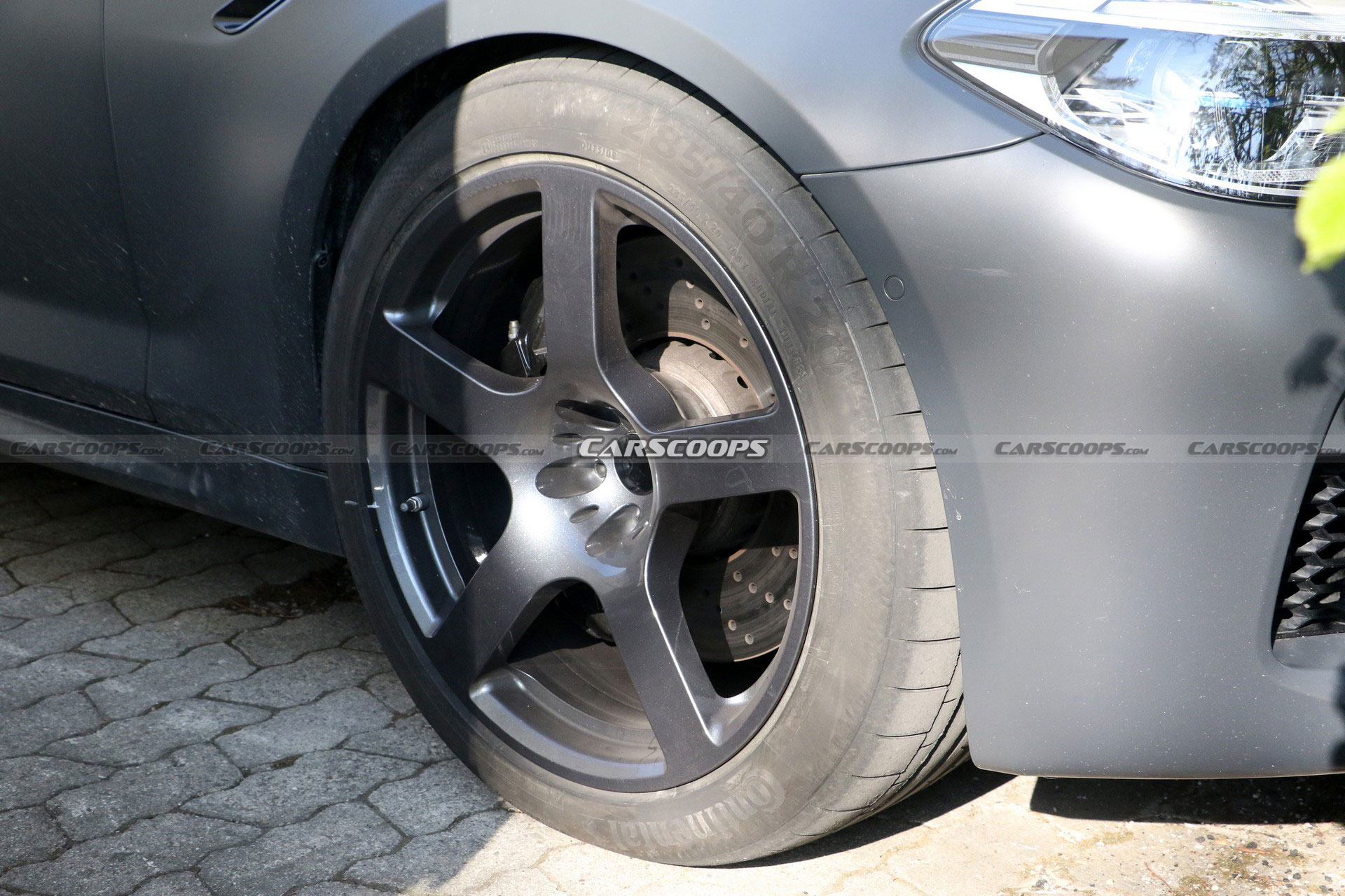 Mysterious BMW M5 Spied With A Wider Rear Track, Could It Be A CSL?