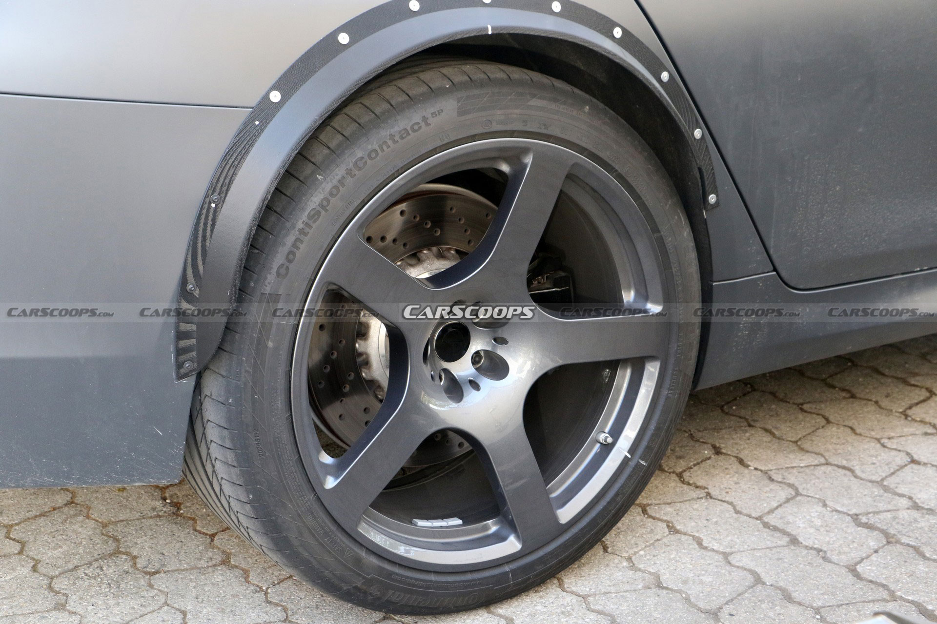 Mysterious BMW M5 Spied With A Wider Rear Track, Could It Be A CSL?