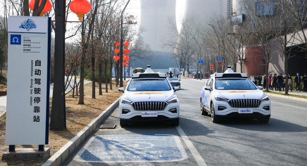  Baidu To Build Autonomous Taxis With BAIC Group In China