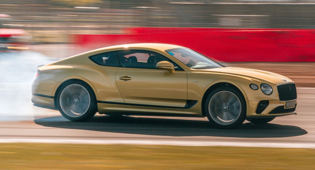  The New Bentley Continental GT Speed Will Happily Drift On Demand
