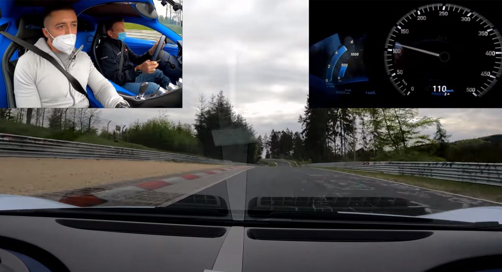  Go For An Onboard Lap Of The Nurburgring In A Bugatti Centodieci