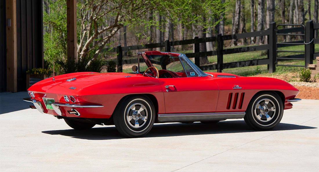 This Guy Loved Red Convertible Corvettes So Much That He Had Six Of Them
