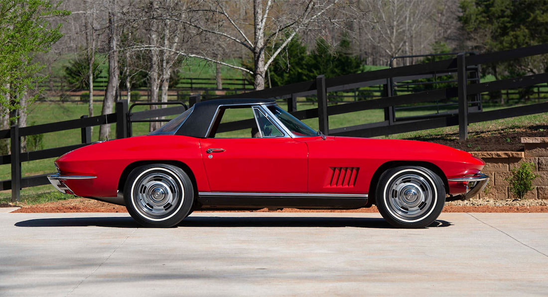 This Guy Loved Red Convertible Corvettes So Much That He Had Six Of Them