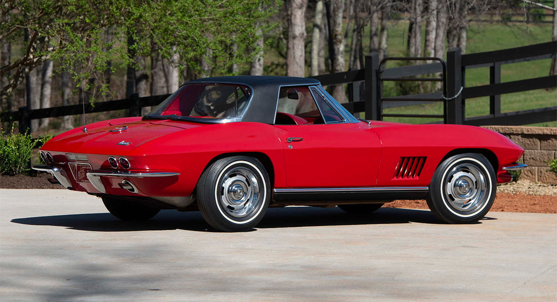This Guy Loved Red Convertible Corvettes So Much That He Had Six Of Them