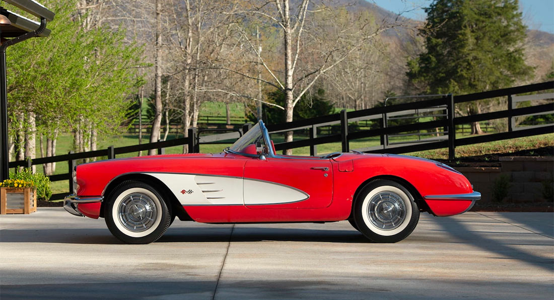 This Guy Loved Red Convertible Corvettes So Much That He Had Six Of Them