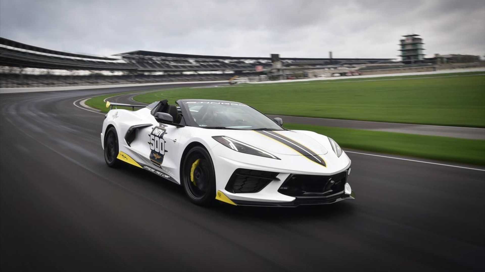 This Is The 2021 Corvette Convertible That’ll Lead The Pack At The Indy 500