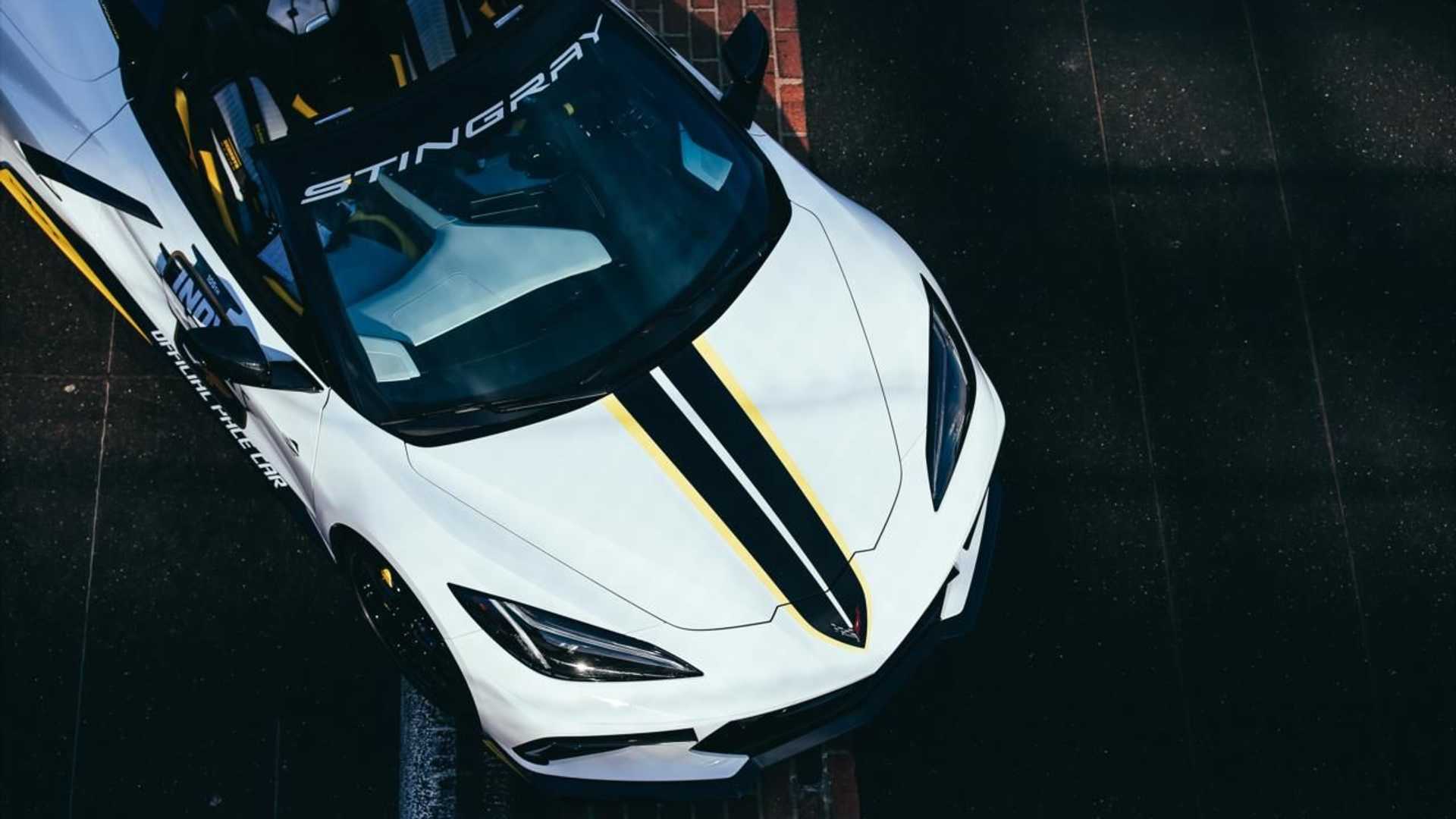 This Is The 2021 Corvette Convertible That’ll Lead The Pack At The Indy 500