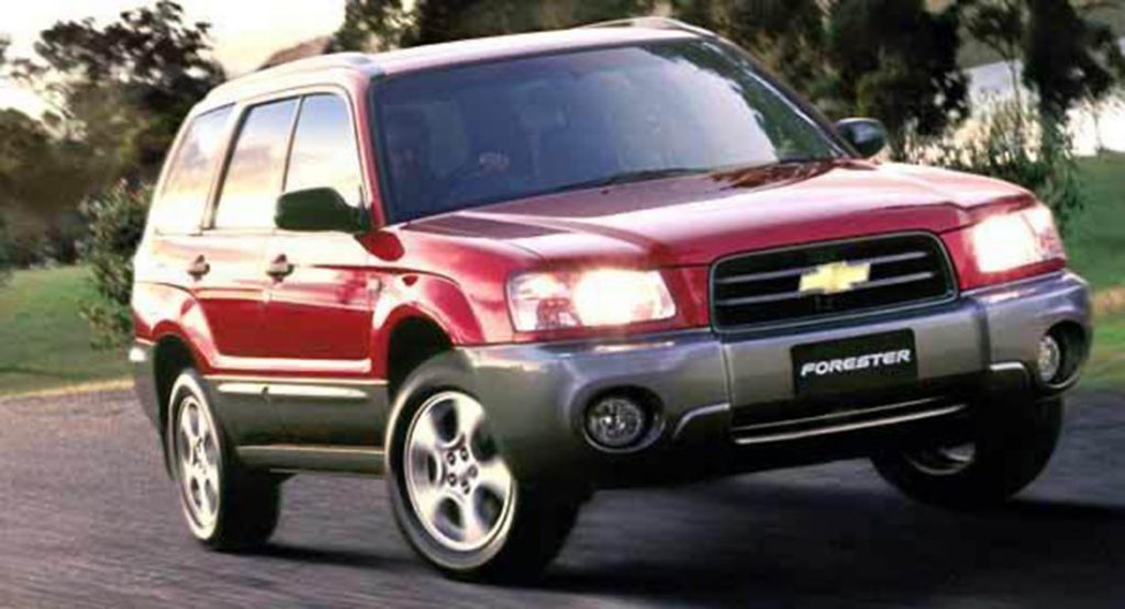  Did You Know That GM Offered Subaru’s Forester As A Chevrolet Forester Back In The 2000s?