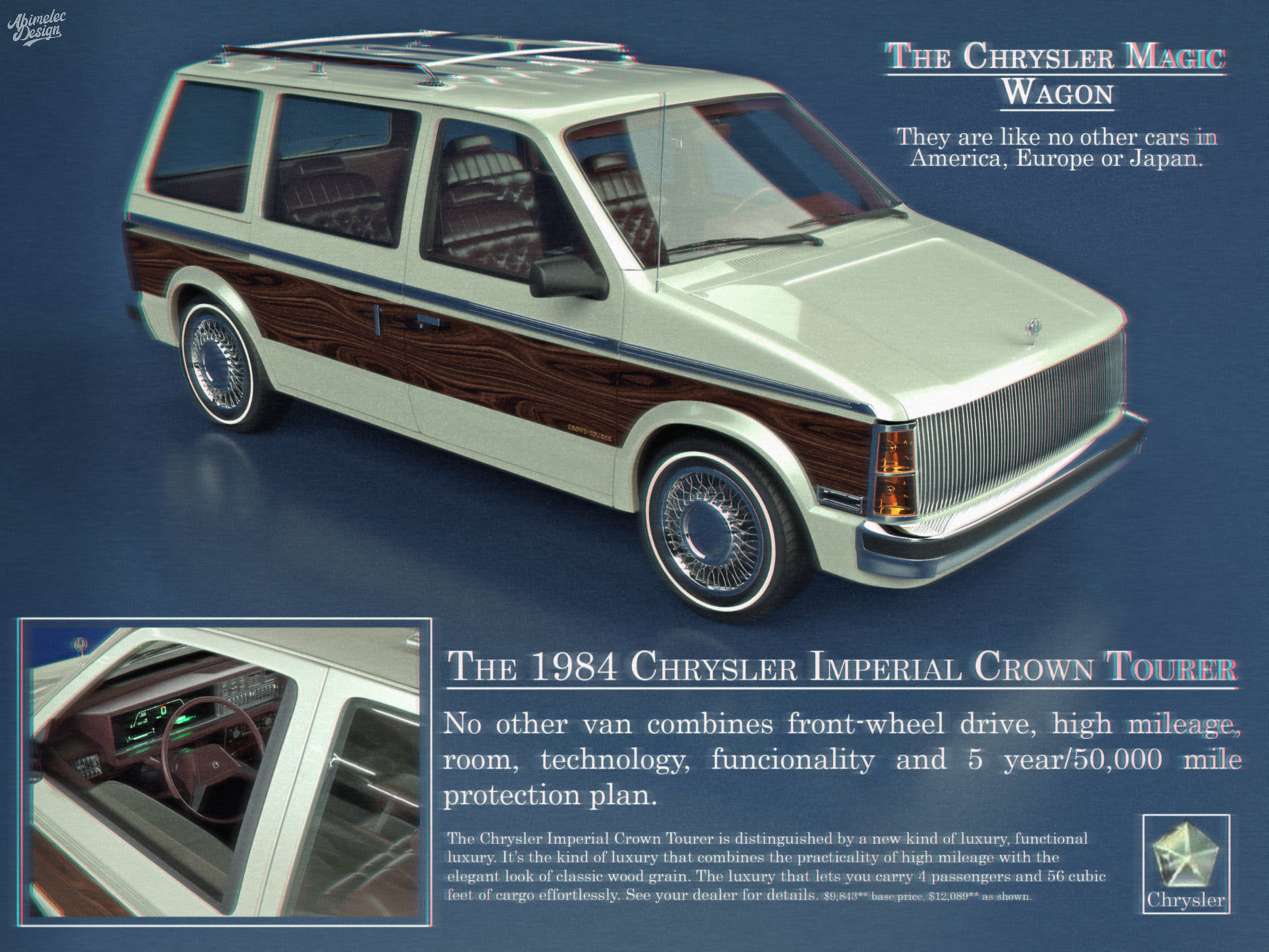 A 1984 Chrysler Imperial Crown Tourer Could Have Been The Ultimate Luxury Minivan
