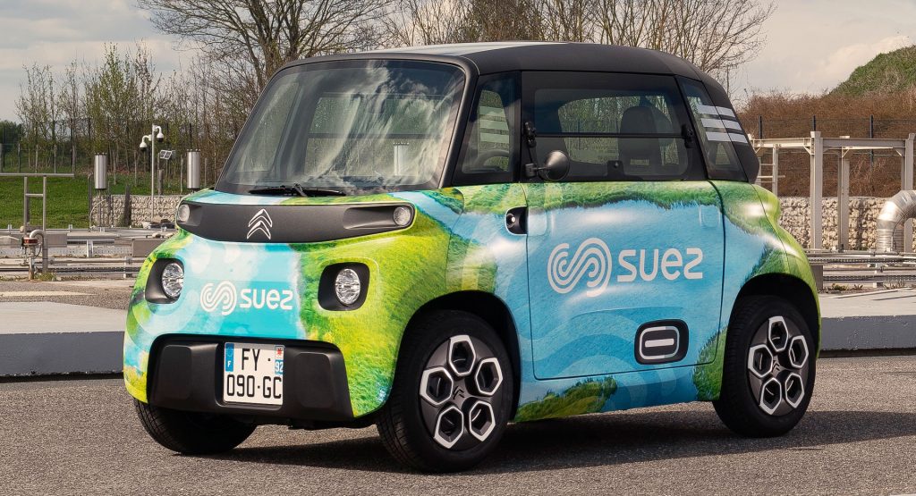  Citroen’s My Ami Cargo Could Be The Cutest Electric Delivery Vehicle
